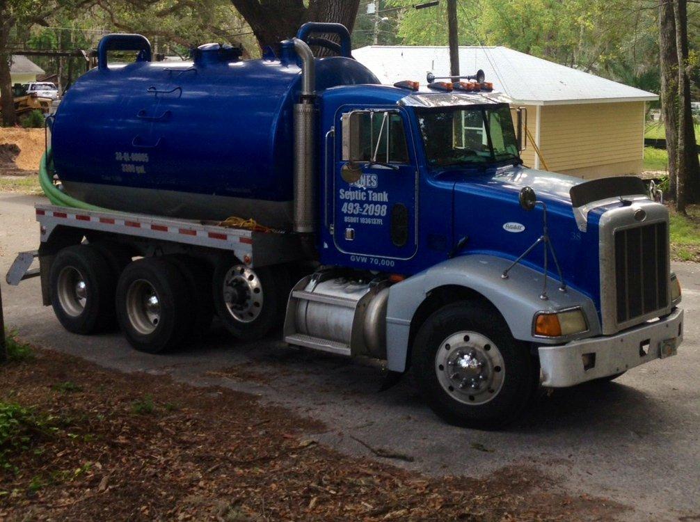 Jones Septic Work Truck