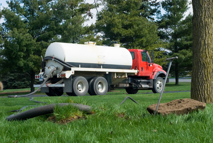 Septic Tank Service Truck In Gainesville, FL