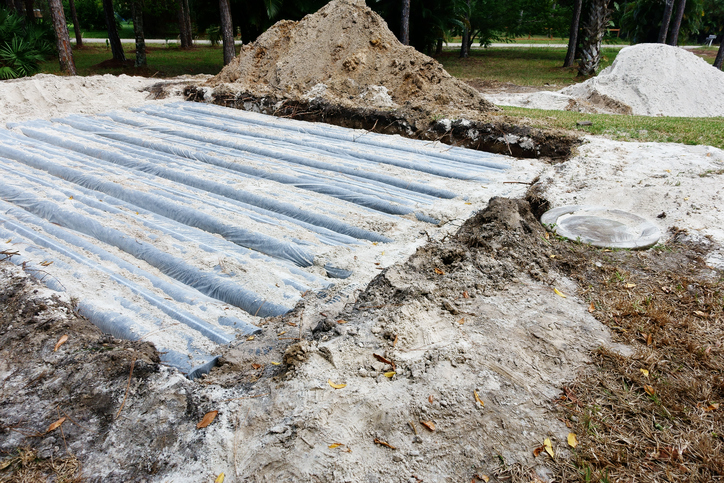 New Septic Drain Field