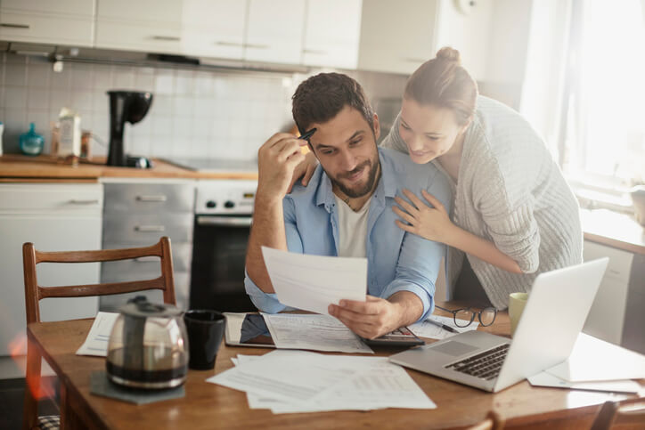 Couple Deciding On A House With A Septic System